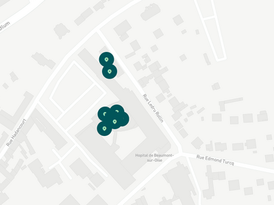 Cartographie - Site de Beaumont - Hôpital NOVO